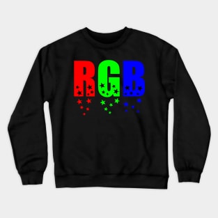 RGB colors Crewneck Sweatshirt